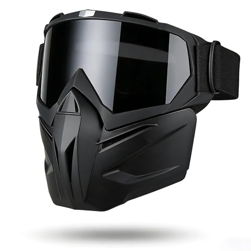 Paintball Mask Goggles - Anti Fog Full Face Tactical - Black 2#