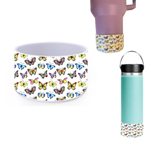 Silicone Boot Protector Sleeve for Stanley Tumblers - Butterfly