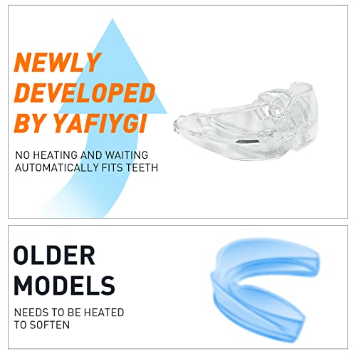 Kids Youth Mouth Guard - Transparent EVA Sports Mouthpiece