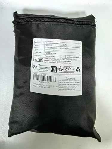 Ebike Cover, 420d Oxford Outdoor Bike Cover, Durable Ripstop Lock Holes & 3 Buckles for Ebike Touring Mountain Bike up to 75 inch (L*W*H: 75" x 31" x 40")