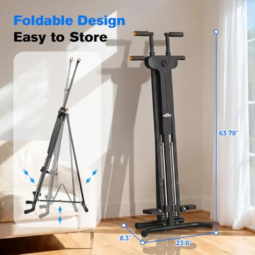 Stair Stepper Vertical Climber Exercise Machine - 5 Levels