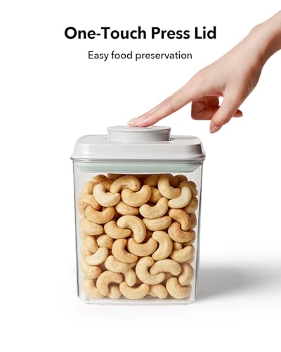 EQI 2.8QT Airtight Food Storage Container with One-Touch Lid for Pantry & Kitchen