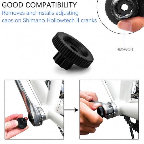 Crank Adjusting Cap Tool for Shimano Hollowtech II