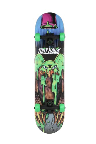 31-Inch Complete Skateboard - Tony Hawk Slime Hawk Edition