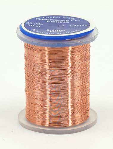 Copper Fly Tying Wire - Small Ribbing for Midge Patterns