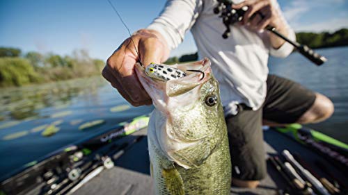 PowerBait Buzz'n Speed Toad - HD Black Panther, 4.4"