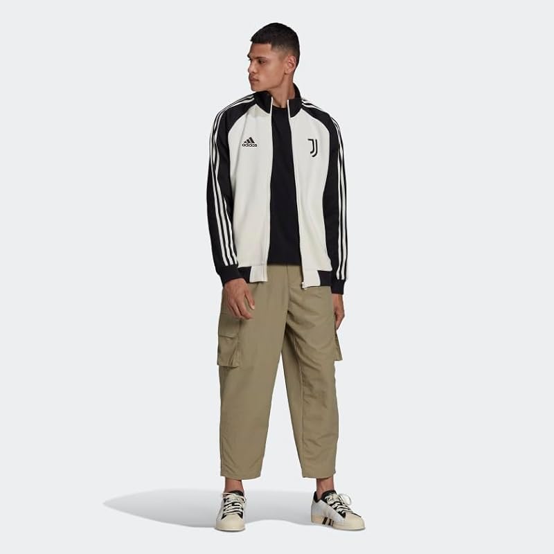 adidas Juventus Tiro 21 Men's Anthem Jacket - White, Size M