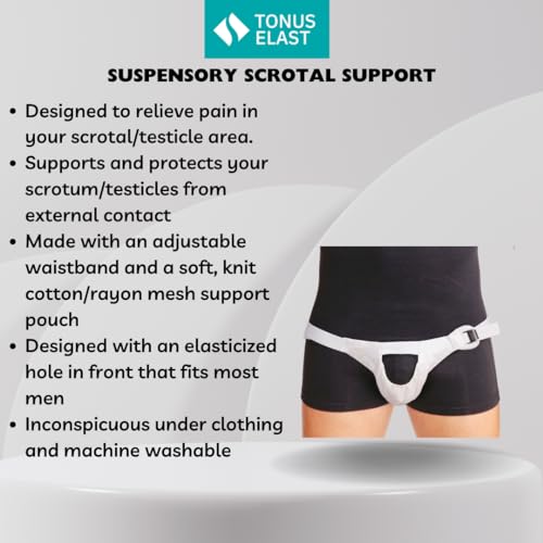 Tonus Elast Suspensory Scrotal Support – Medium (Pack of 1)