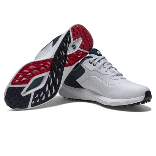 FootJoy Pro/SL Men's Golf Shoes - 11 White/Steel Blue/Peacoat