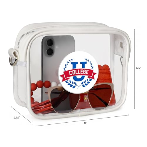 Clear Fanny Pack Purse for Game Day - Stadium Compliant