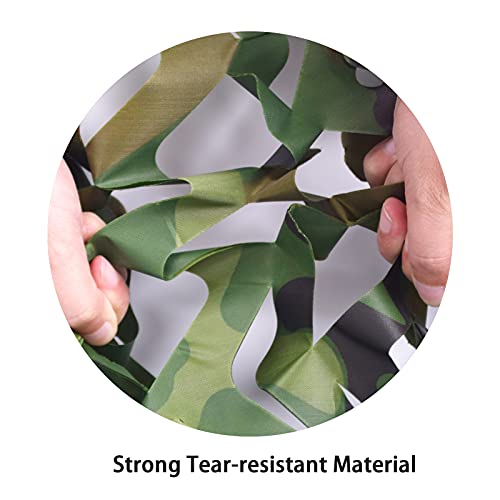 Camo Netting Camouflage Net - 5ft x 6.56ft Woodland Sunshade