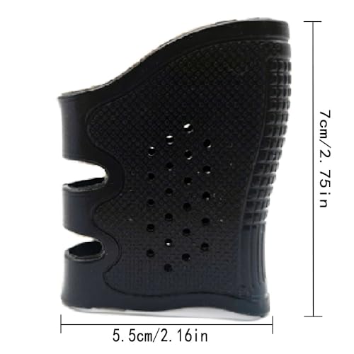 Tactical Rubber Grip Sleeve for GK Series Handguns - Black