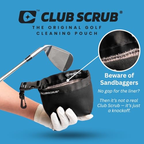 Golf Club & Ball Cleaning Bag - Microfiber Pro, Waterproof