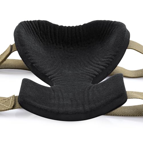 UIIHUNT Saddle Hunting Knee Pads with Adjustable Non-Slip Straps – EVA Padding for Tree Saddle Accessory