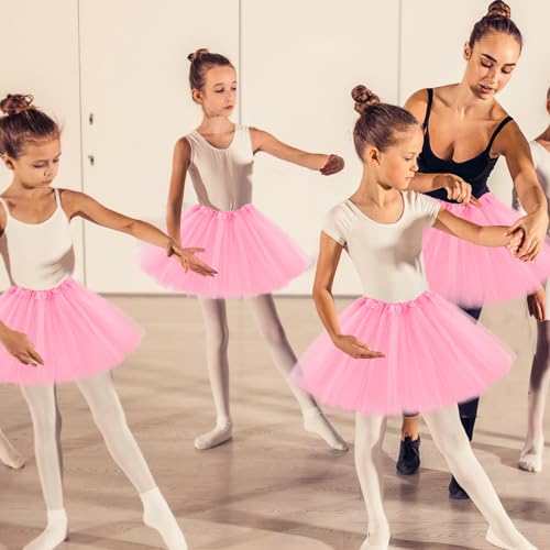 3-Layer Tulle Skirt with Glitter & Sequins - Pink, 30-40 Short