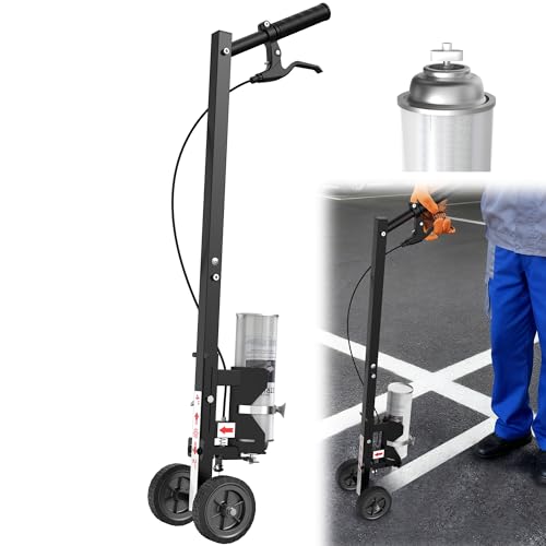Industrial Two-Wheel Striping Paint Wand - 35" Adjustable Width