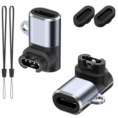 Garmin Watch USB C Charger Adapter - 2 Pack, Fast Charging