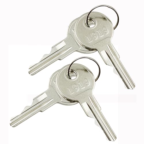 Golf Cart Ignition Key Set for Gas & Electric Models - 4 Pack