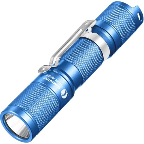 LUMINTOP Pocket-Sized Super Bright Flashlight Set Tool AA 3.0 EDC Flashlight, 900 Lumens AA EDC Flashlight with Magnetic Tail and 920mah Rechargeable Battery, 5 Modes with Mode Memory, Waterproof Torc