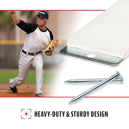 Portable Pitcher's Rubber - 18" Softball & Baseball Mound