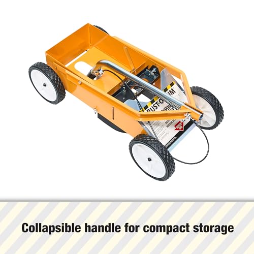 High-Performance Striping Machine - 9" x 27.5", Yellow