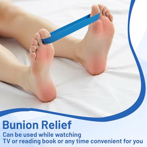 Toe Spacers and Stretch Bands - 5pcs Resistance Bands Set