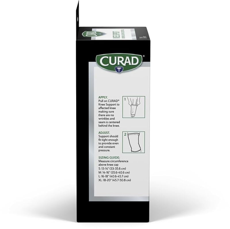Medium Neoprene Pull-Over Knee Support with Closed Patella