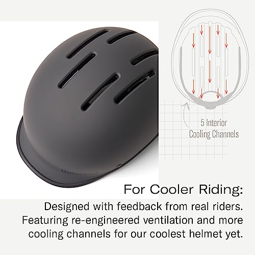 Thousand Heritage 2.0 Adult Bike Helmet - Stealth Black, Large