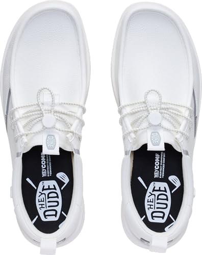 Wally Golf Classic Slip On Shoe - Brilliant White