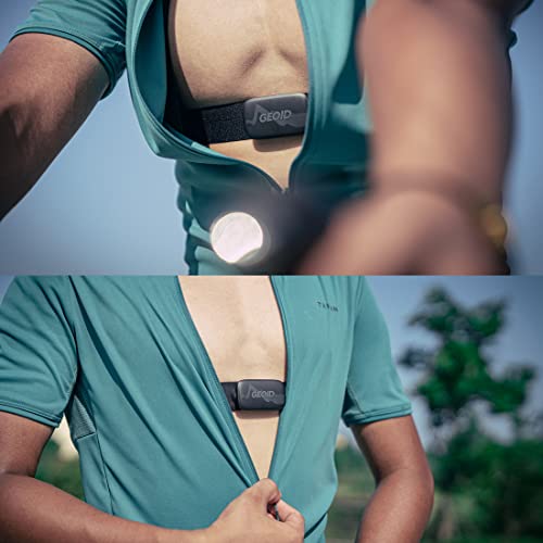 Heart Rate Monitor Chest Strap - Bluetooth & ANT+ Compatible