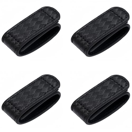 Duty Belt Keepers with Hook & Loop Closure - 1.75 Inch (4 PCS) - Basketweave