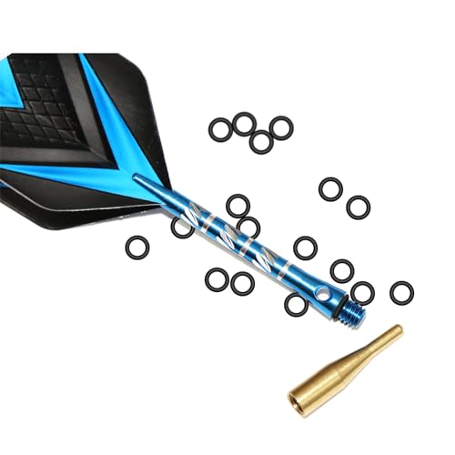 Dart Shaft O-Rings - 100 Pcs Universal 2BA Rubber Rings with Tool