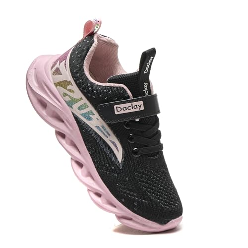 Kids Sports Running Shoes - Casual Knit Sneakers for Boys & Girls