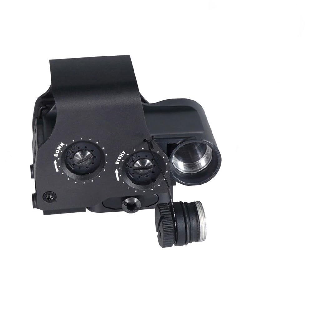 Metal 553 Red Green Dot Sight/558 Holographic Reflex Sight Optical Scope Replica Scope NV Compatible, with 20mm Rail Mount, Fit for G33 G43 G45 3X 5X Magnifier, Outdoor Hunting Accessories