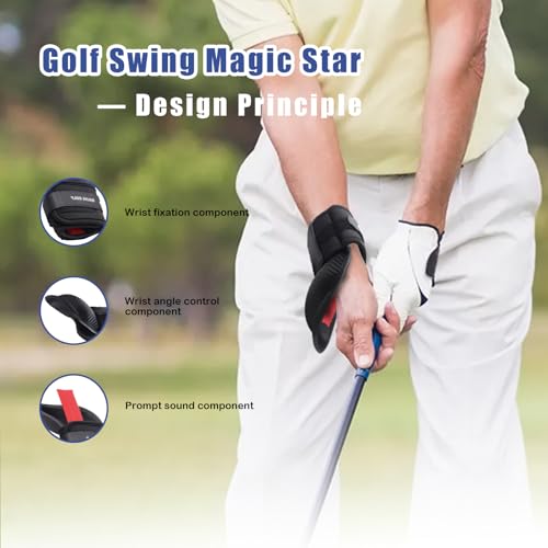 Golf Wrist Trainer - Swing Alignment & Control Aid for Beginners & Pros