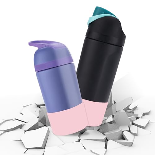 Silicone Boot for Owala Kids Water Bottle 2pcs - Light Pink