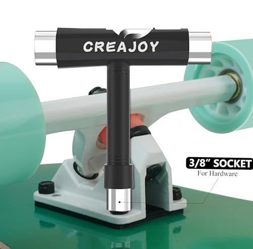 Multi-Functional Portable Skate Tool for Skateboards - Black