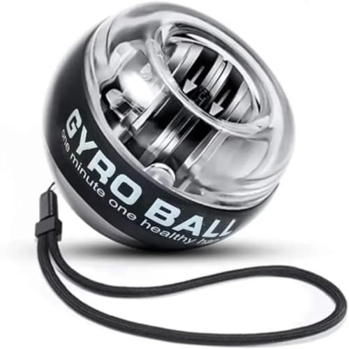 Gyro Ball Wrist Trainer – Auto Start Grip Strengthener for Sports & Rehab