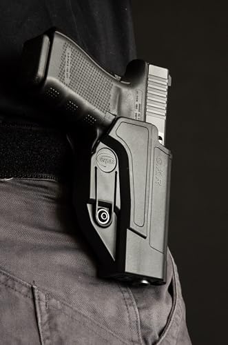 Glock 17 Left-Handed Holster - Level II Retention Paddle