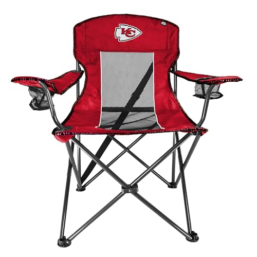 NFL Kansas City Chiefs Tailback Chair - 400 lb Capacity