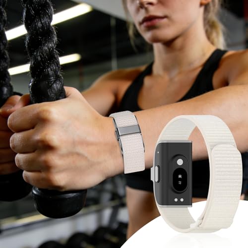 Nylon Loop Sport Hume Band Replacement Strap - Starlight & Sea Shell