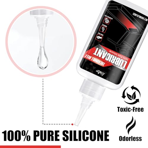 Treadmill Lubricant - 200ml 100% Pure Silicone Oil for Smooth Operation