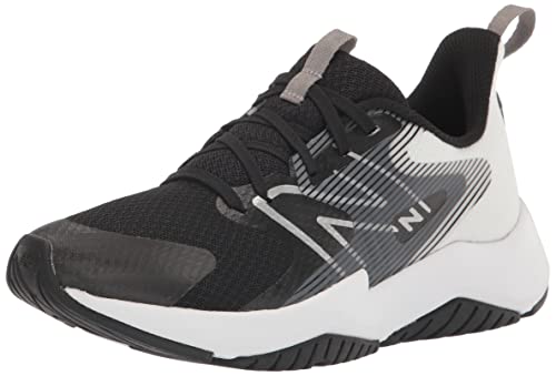 Kids' Rave Run V2 Lace-Up Running Shoes - Big Kid Black/White