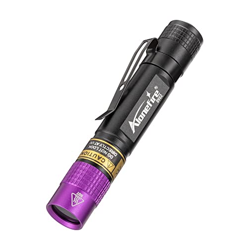 Mini 3W UV Flashlight - 365nm Portable Black Light for Detection