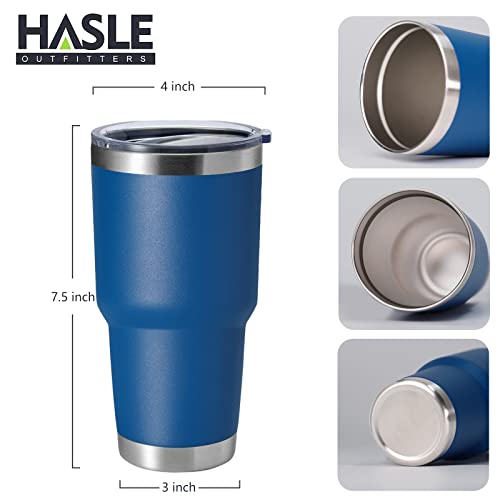 HASLE OUTFITTERS 30oz Double Wall Vacuum Insulated Stainless Steel Travel Mug - Dark Blue