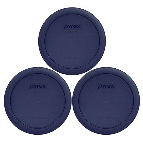 4-Cup Food Storage Replacement Lids - 3-Pack, Blue
