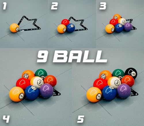 FG 9 & 10 Ball Magic Rack (2-Pack) Fedor Gorst Edition – Diamond Magic, Black