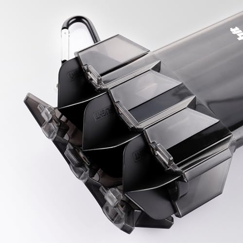 Dart Case - Hard Shell for 3 Darts, Translucent Black