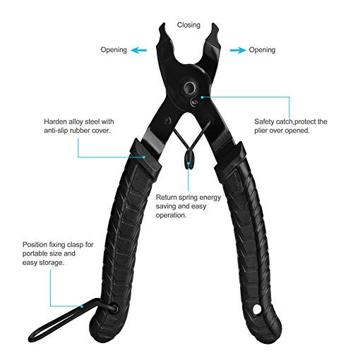 Bicycle Chain Removal Tool - Master Link Pliers for All Speeds