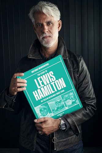 Lewis Hamilton Personalized History Newspaper Book - F1 Fan Gift